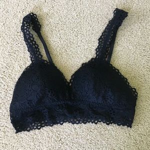 Black bralette